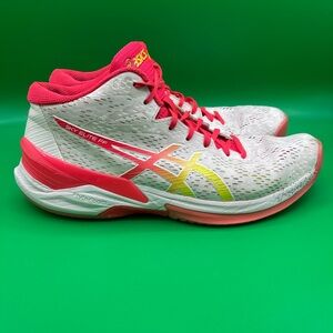 ASICS Women's Sky Elite FF Shoes - White and Pink